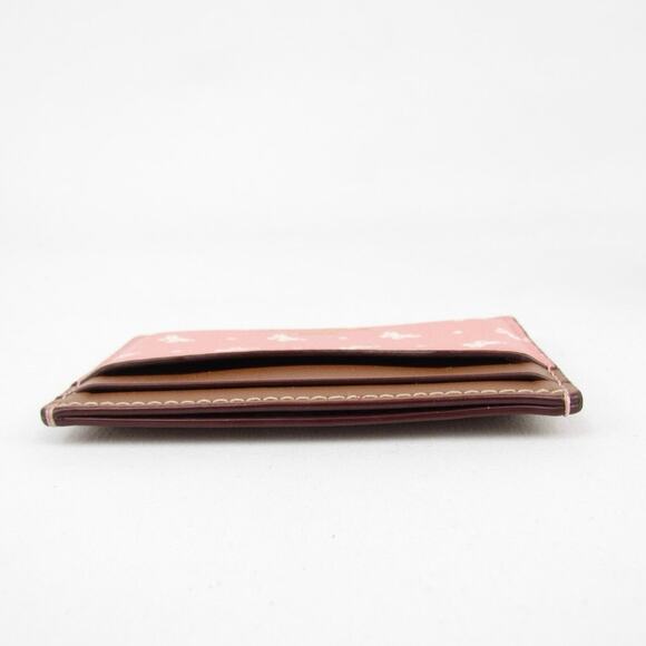 Coach Butterfly Pink Card Holder - Picture 5 of 7